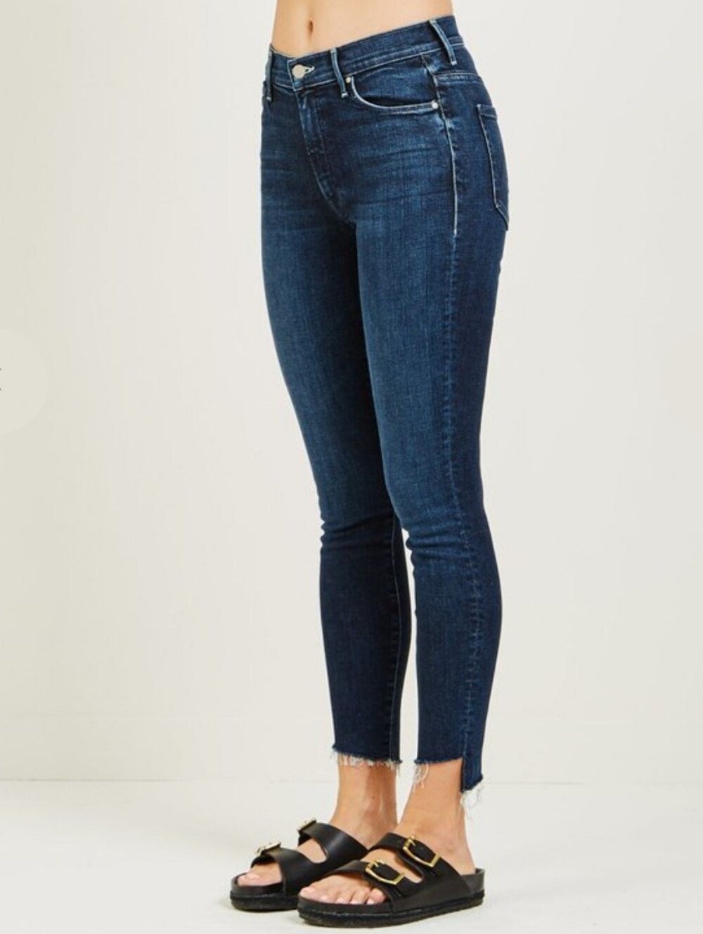 MOTHER Stunner Ankle Fray Denim